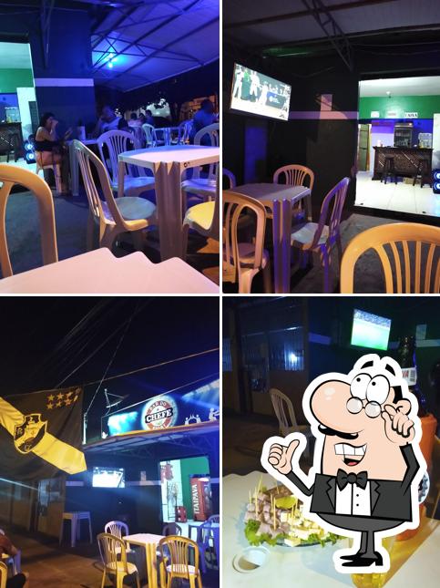 O interior do Bar do Chefe