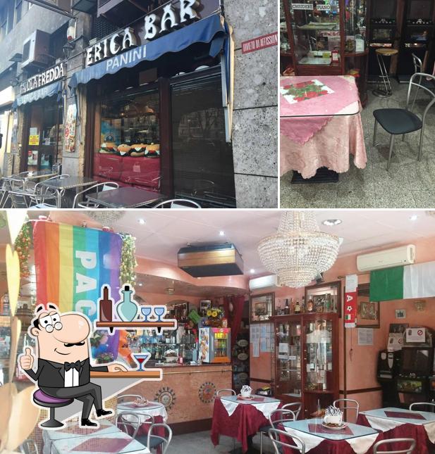 Gli interni di Erica Bar
