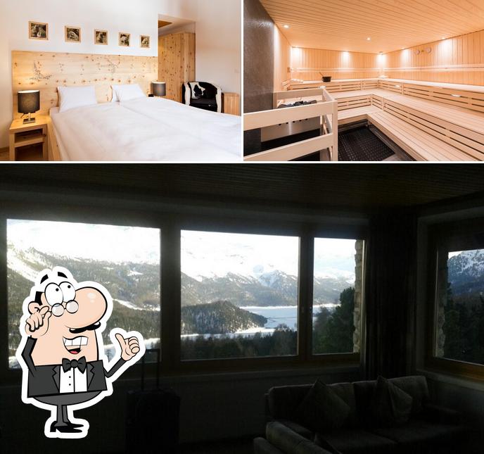 Gli interni di Berghotel Randolins St. Moritz