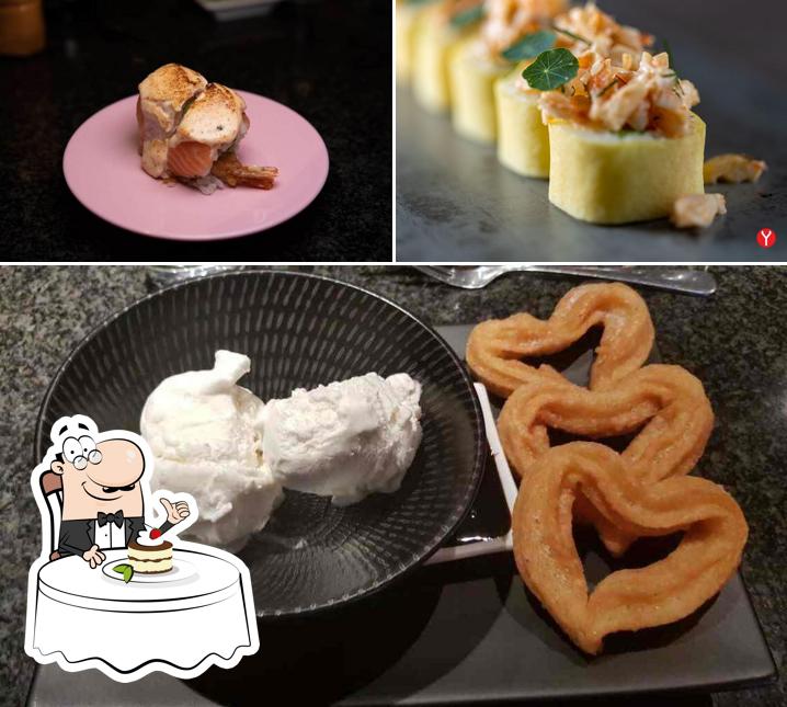 Yamitsuki Sushi Teppanyaki Dim sum Bar propose une variété de desserts