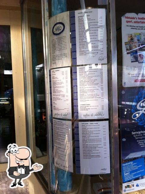 Argo Hellenic Cafe Restaurant in Port Adelaide Restaurant menu and