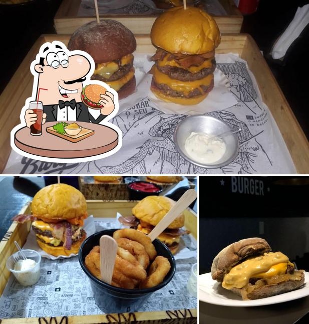 Hambúrguer em Hunger Burger