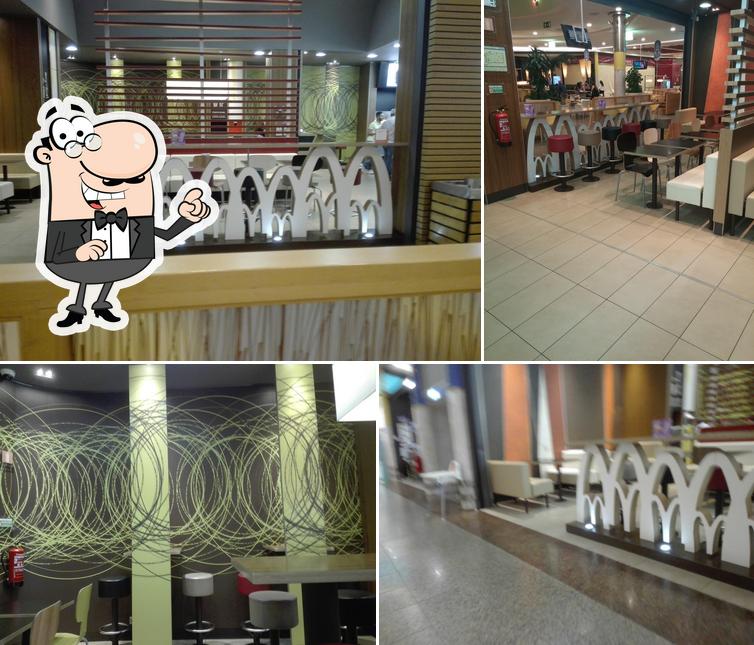 Veja imagens do interior do McDonald's - CoimbraShopping