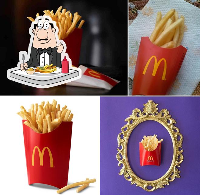 Taste chips at McDonald's