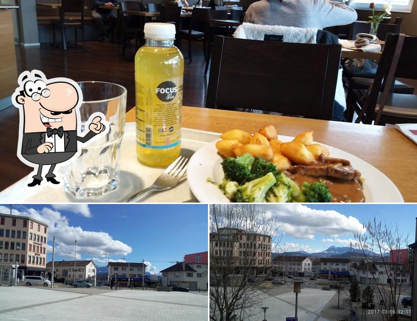 Dai un’occhiata alla foto che raffigura la esterno e interni di Migros-Restaurant - Emmenbrücke - Sonnenplatz