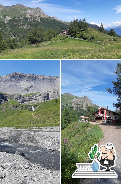 L'extérieur de Cabane De La Tièche