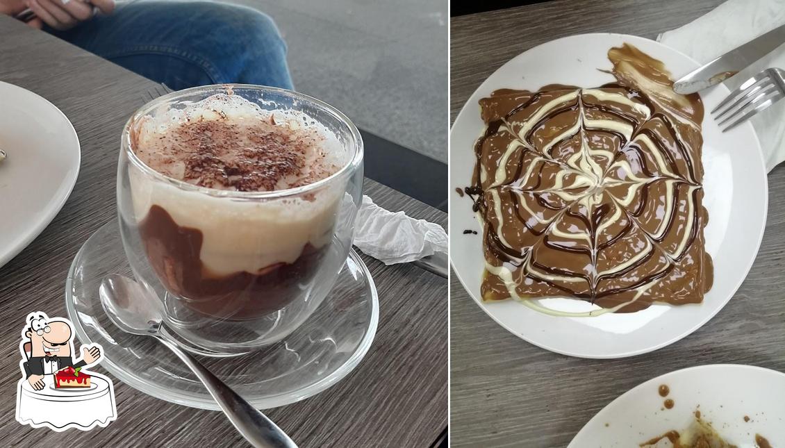 "Gofréro : Coffee shop et crêperie" предлагает большое количество десертов