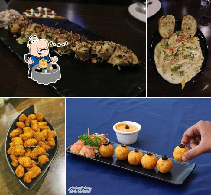 Food at Legacy bar