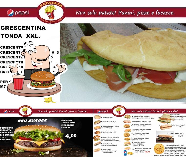 Prova un hamburger a Patatata