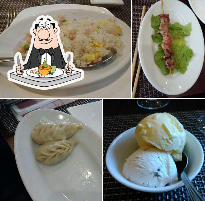 Cibo al Ristorante Wen Ming Jia Yuan Cinese Giapponese