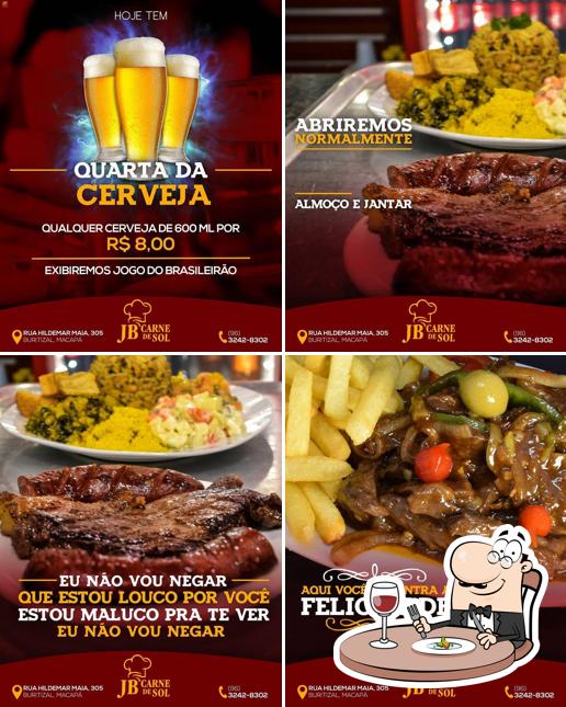 Comida em Jb Carne de Sol