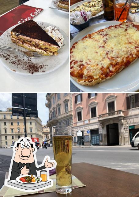 Tra le varie cose da King Size Cafè si possono trovare la cibo e birra