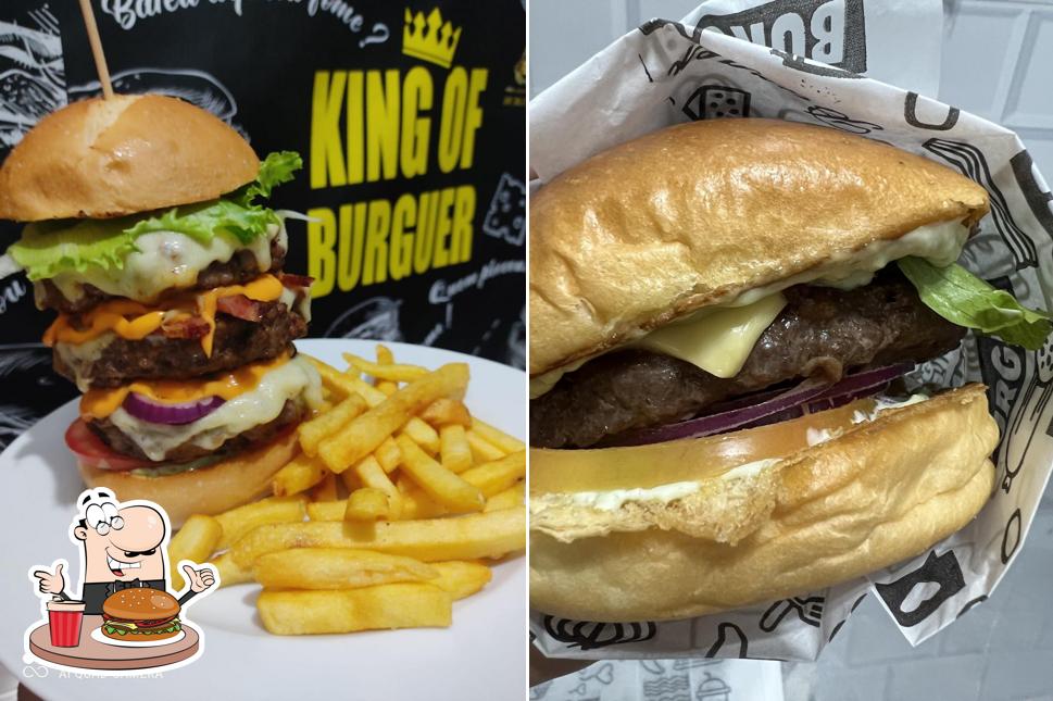 Hambúrguer em King Of Burguer