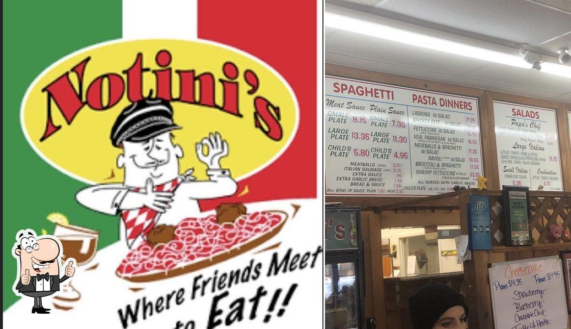 Notini's Restaurant in Bossier City Restaurant menu and reviews