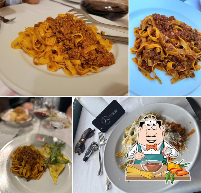 Spaghetti alla bolognese al Trattoria Del Gallo