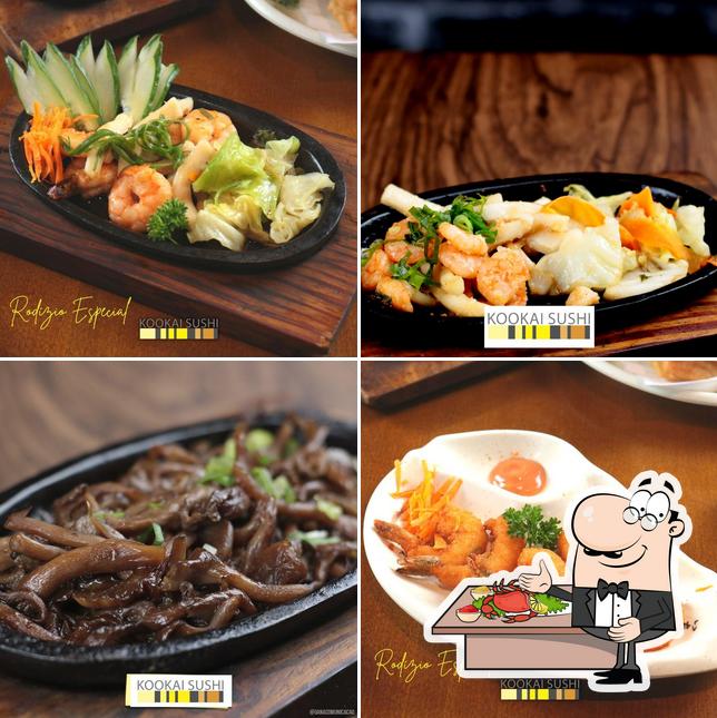 Pide las diferentes opciones de marisco disponibles en Kookai Sushi