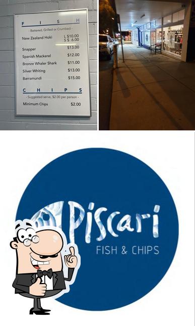 Here's a picture of Piscari Fish & Chips