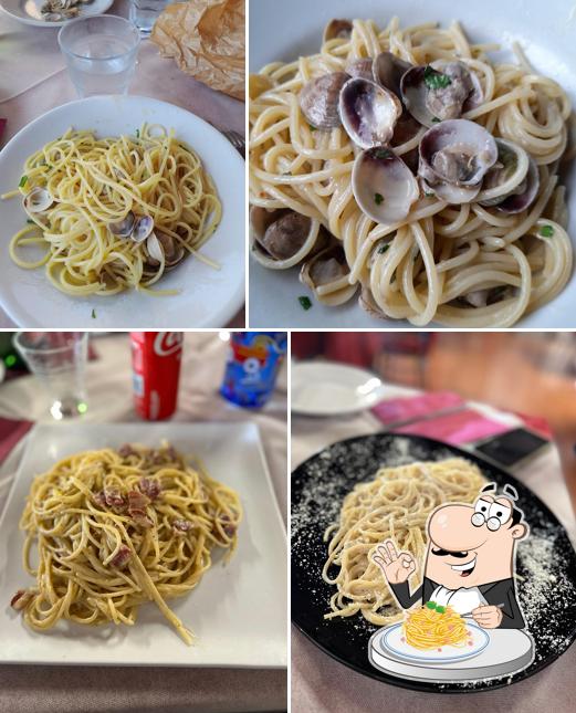 Spaghetti alla carbonara al D.L.F. Dopolavoro Ferroviario