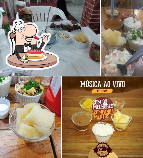 Espeto Bar provê uma variedade de pratos doces