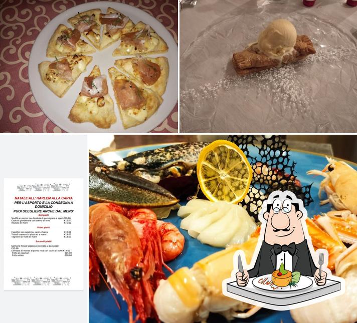 Cibo al Ristorante Pizzeria Harlem
