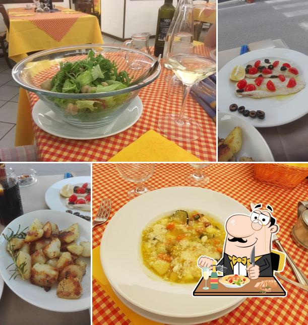 Cibo al Ristorante Pizzeria Running Club