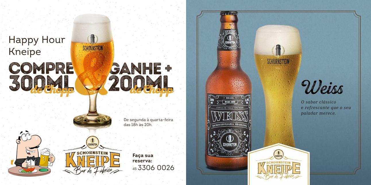 Kneipe Schornstein Pub fornece uma seleção de cervejas