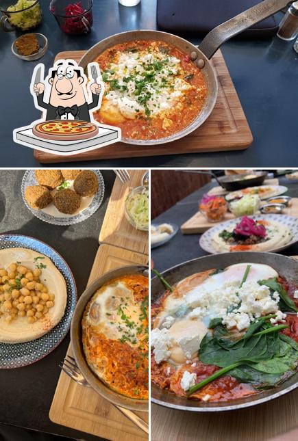 Prenez des pizzas à d&a hummus bistro