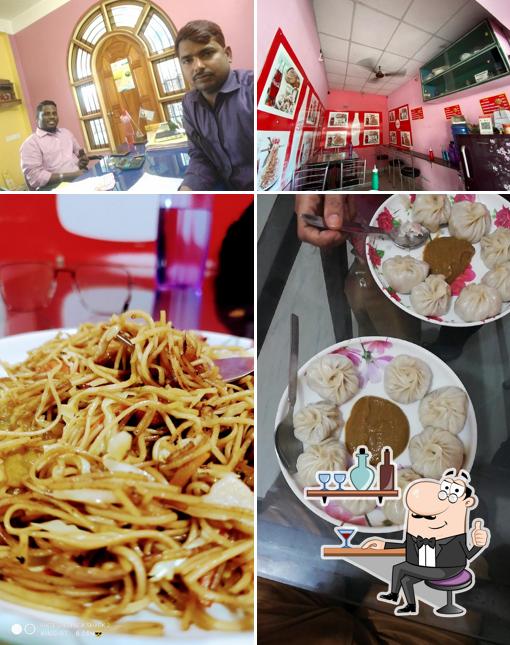 Among various things one can find interior and food at Rohini Restaurant