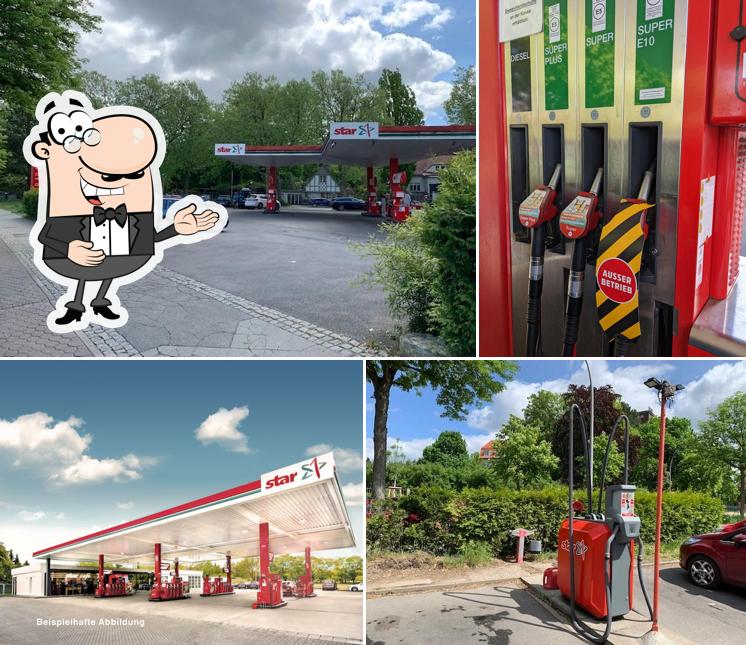 Look at the image of star Tankstelle