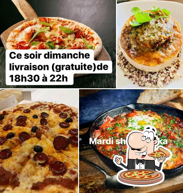 Commandez des pizzas à David