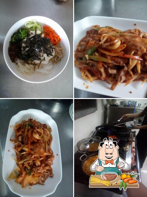 Спагетти болоньезе в "Gang nam Korean BBQ Restaurant"