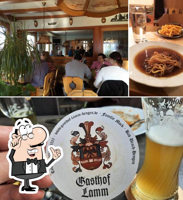 Gasthof Lamm se distingue par sa intérieur et bière