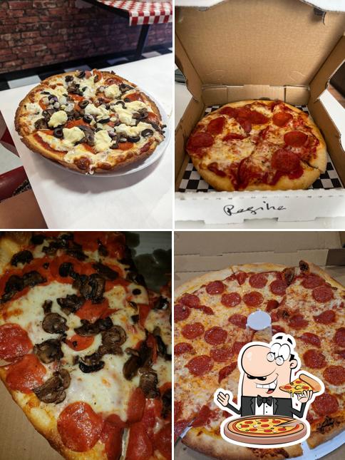 Pick pizza at Bistro Pizza
