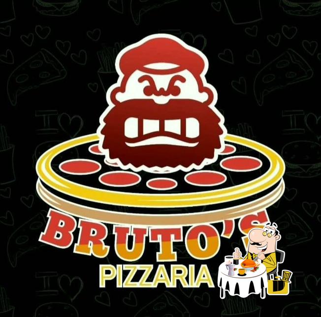 Comida em Bruto's Pizzaria