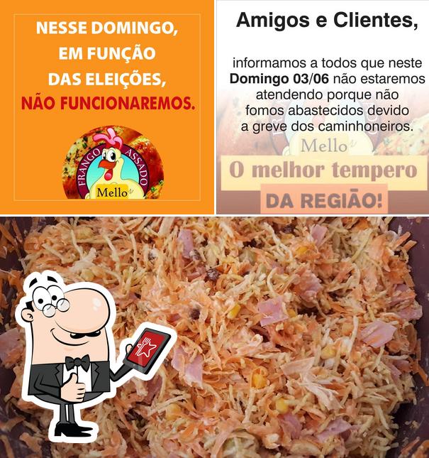 Here's a photo of Frango Mello