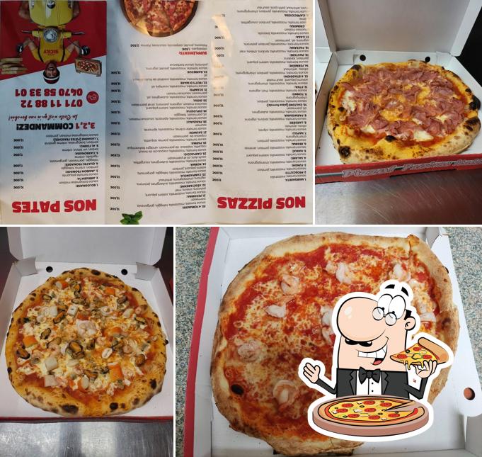 Get pizza at Pizzeria Little Sicily