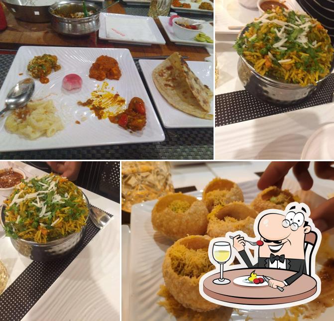 Food at Saffron Restaurant