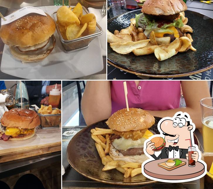 Granofino ristorante pizzeria propone un'ampia quantità di opzioni per gli amanti dell'hamburger
