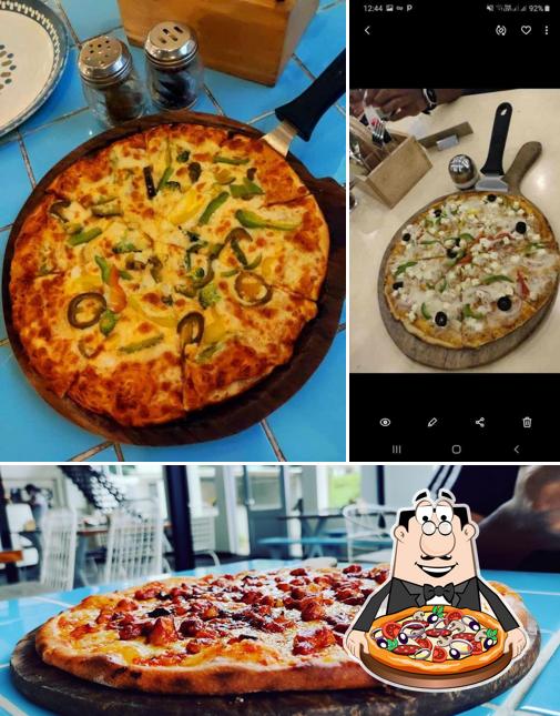 Try out different types of pizza