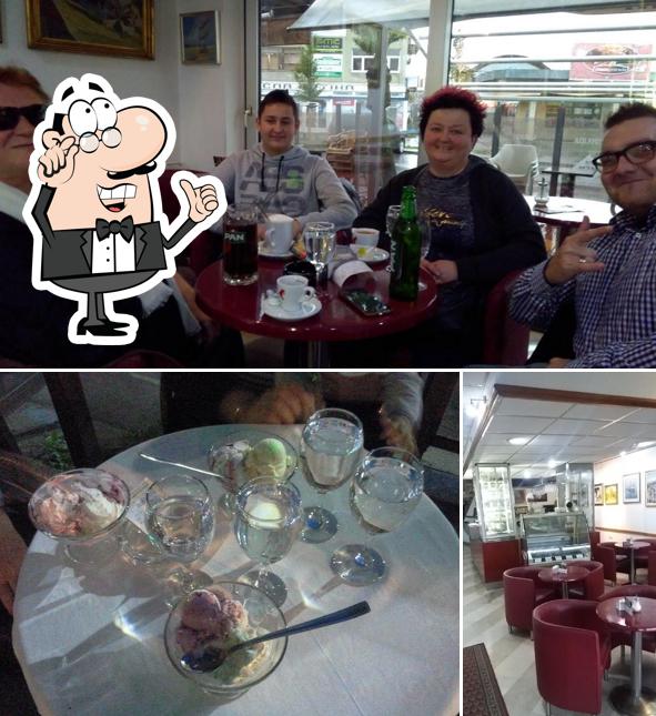 Gli interni di Restoran MFM