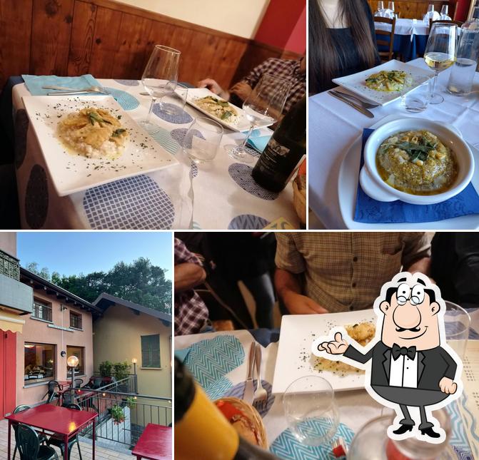 Gli interni di Trattoria La Busciona - Bellagio (co)