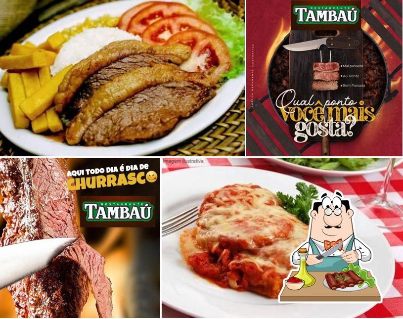Escolha refeições de carne no Restaurante Tambaú
