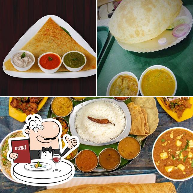 Food at Hot Chips Veg Restaurant