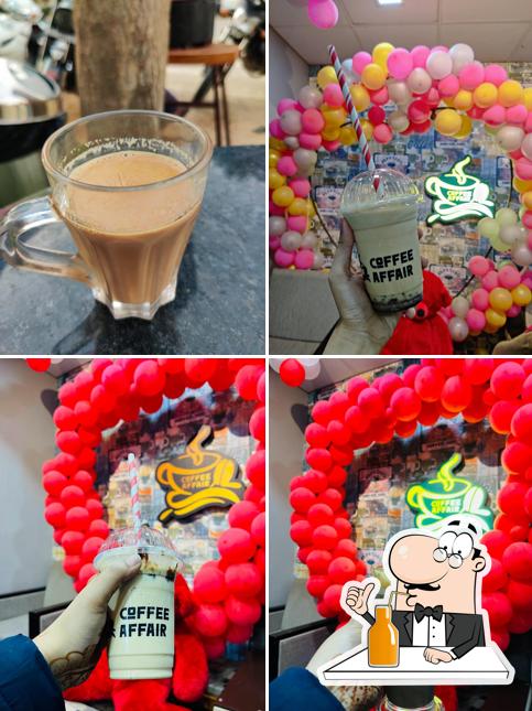 COFFEE AFFAIR provides a range of drinks