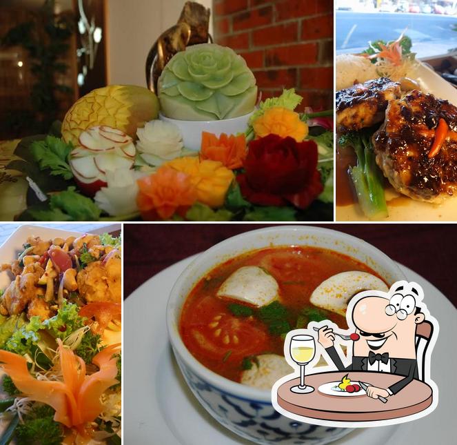 Food at Herbs & Spice Thai Restaurant
