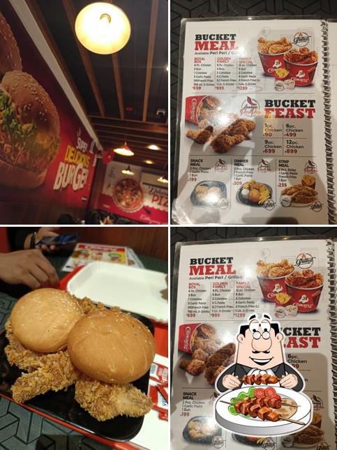 Food at Crunchy's MG Road Thrissur