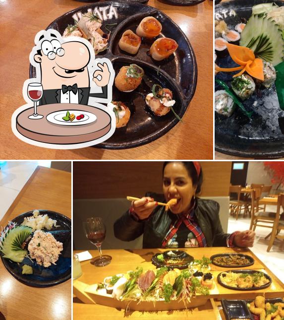 Еда в "Iwata Sushi Itatiba"