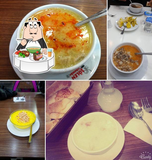 Китайский кисло-острый суп в "Şölen İşkembe Salonu"