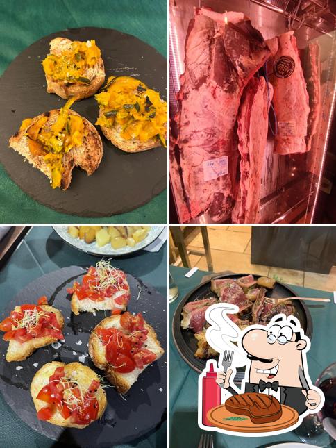 Piatti di carne sono disponibili a Bisteccheria Soul Man