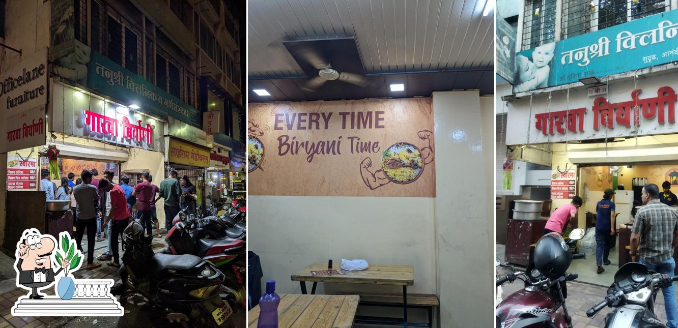 The exterior of Garva Biryani